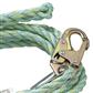 PEAKWORKS VL-1125-25 LIFELINE WITH REBAR HOOKS 25 FEET