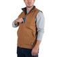 SHERPA Washed Duck Mock-Neck Vest