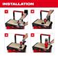 MILWAUKEE 48-22-8399 PACKOUT 3PC Packout Twist To Lock Mount